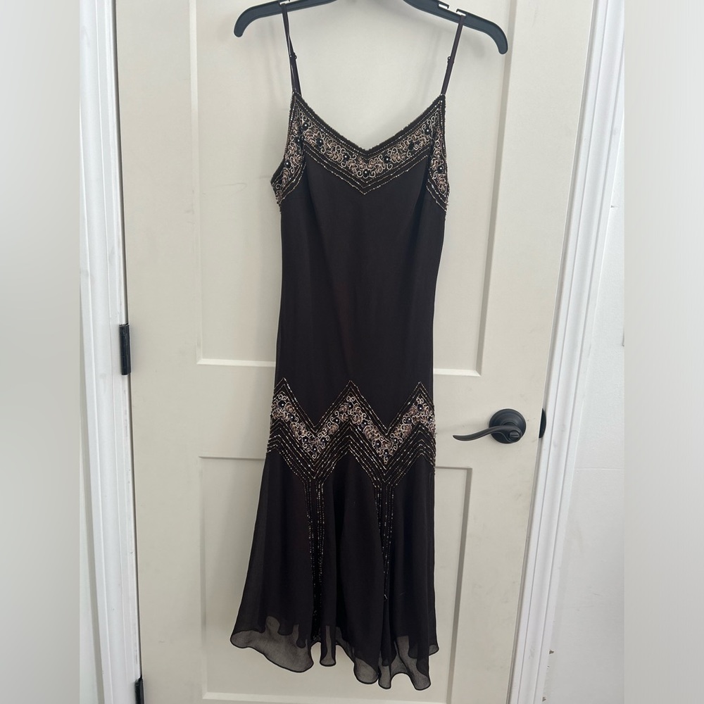 Brown Sequin dress